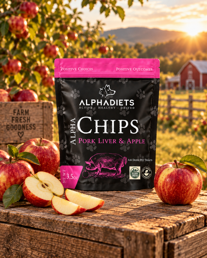 AlphaChips: Pork Liver & Apple