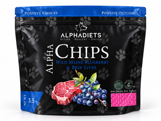 AlphaChips: Wild Maine Blueberry & Beef Liver