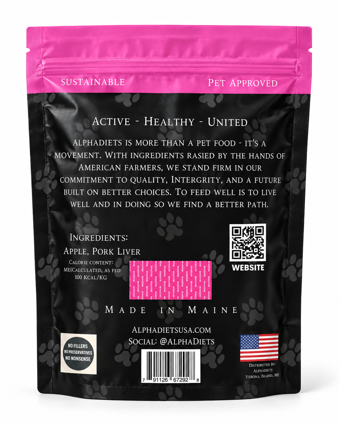 AlphaChips: Pork Liver & Apple