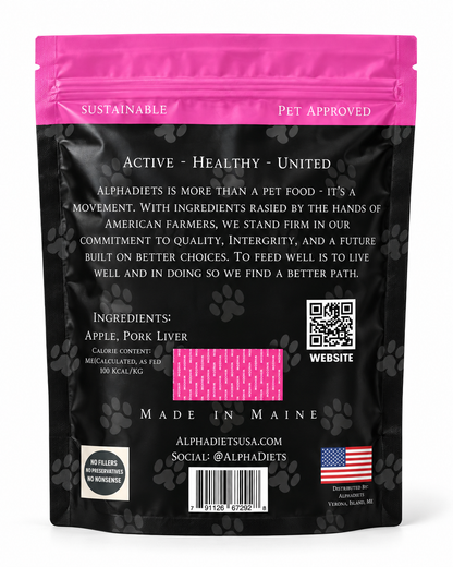 AlphaChips: Pork Liver & Apple